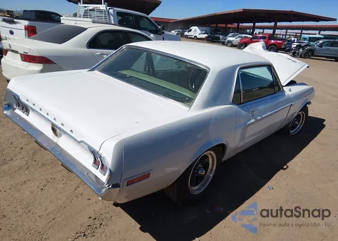 1968 Ford Mustang z USA, uszkodzony, nr VIN 8R01C119376